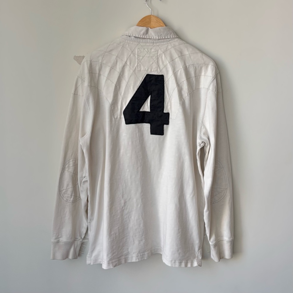 Rugby Ralph Lauren Vintage Slim Fit Rugby Shirt Men’s XXL Football Club Crest - Picture 9 of 15